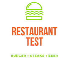 RESTAURANT TEST (fake orders)