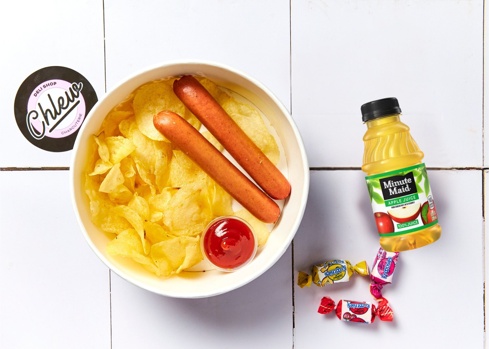 Sausages and Chips